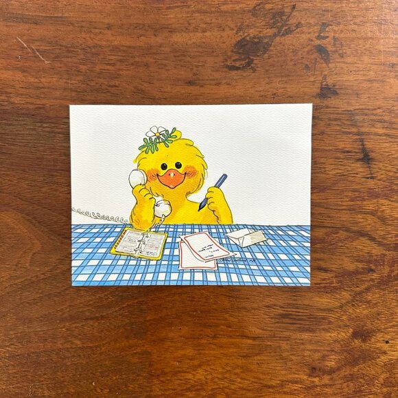 Suzy’s Zoo Series Linen Notecards - Picture 15 of 16